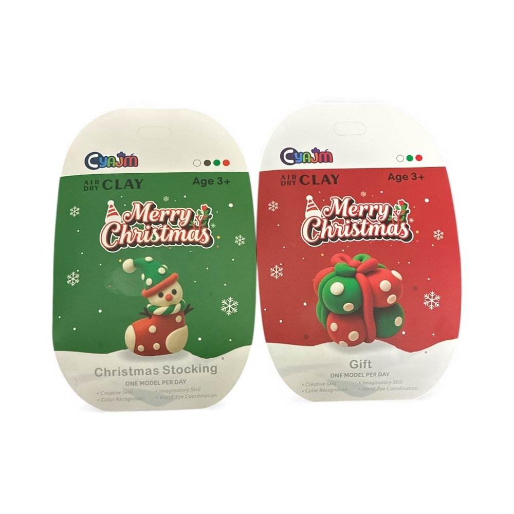 Christmas Air Dry Clay Set